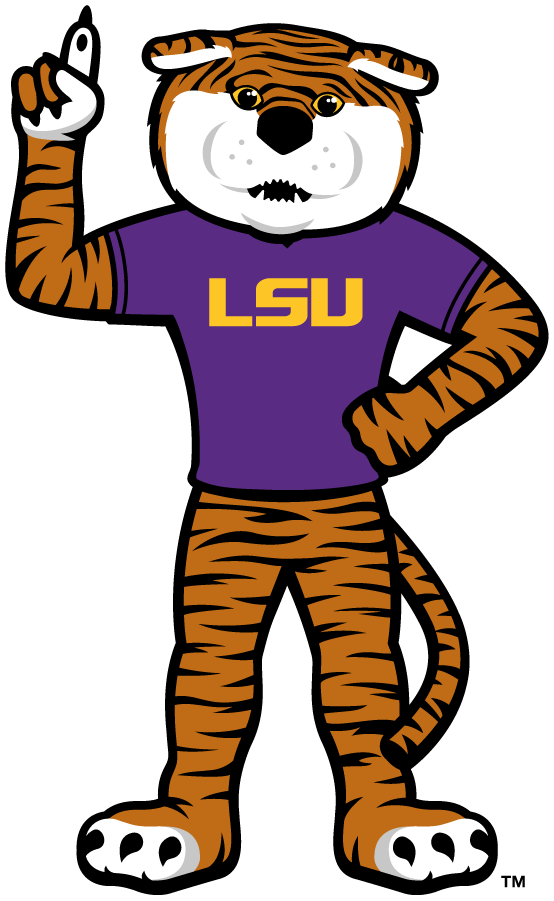 LSU Tigers 2013-Pres Mascot Logo t shirts iron on transfers